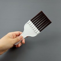 열교환기 청소 브러시 붓 먼지 에어컨 정렬 솔 관리 핀 휘어진 메탈 오염 세척, A_브러쉬