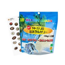 소라게 젤리 먹이 애완 도둑게 키우기 사료 밥, 10개(16g)