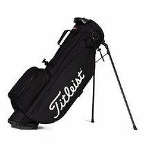 타이틀리스트(Titleist) 골프 캐디백 Players 4 스탠드백 TB21SX4-BKRD, 블랙 블랙