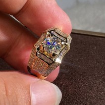 모이사나이트 반지 링 보석 결혼 약혼 프로포즈 다이아 웨딩밴드 14k gold 3 carats diamond ring for men rock 14k gold jewelry