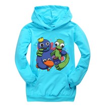 레인보우 프렌즈 옷 Rainbow Friends Anime Pullovers for Kids Clothes Girls Cotton Baby Boy Hoodies Free Shipp