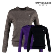 럭스골프 여성 라운드 방풍 니트 바람막이 LB1W805W