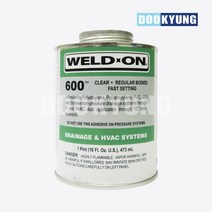 D_WELD ON 웰드온 600 PP PE 접착제 473ml 산업용, 단품
