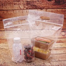 이룸팩 손잡이 비닐지퍼백(소) 50개스탠드지퍼백포장지퍼백, 손잡이 비닐지퍼백(소) 50개, 소(S), 손잡이 비닐지퍼백(소) 50개