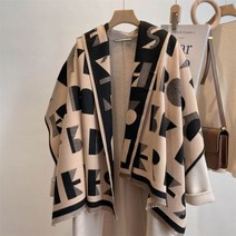 WB 디자이너 2022 캐시미어 따뜻한 겨울 목도리 스카프 여성용 고급 술 Pashmina 두꺼운 담요 Bufanda Neckerchief Scarves