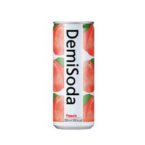 동아오츠카 데미소다 피치 복숭아맛 250ml 24캔, 3세트