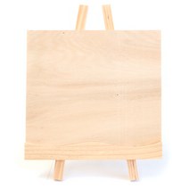 더조은키즈 물결사각 이젤액자(우드) 나무액자 사각액자