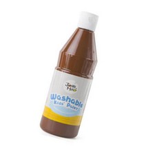 우뇌발달 욕실물감놀이 워터물감 갈색 유아용물감 미술용품 아이물감 교구