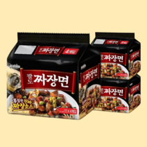 팔도 짜장면 203g 4개입x3팩 총12개 진짜 짜장소스, 12개