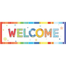 파티배너 환영 WELCOME 1 소, 단품