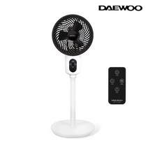 대우 22cm 리모컨형 스탠드 에어써큘레이터DEF-C1200E, 단품