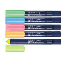 동아/고체형광펜 제트스틱 타원형/1타12입, 블루