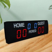 굿스코아 디지털점수판 스코어 보드 디지털 전자 점수 농구 체육관 키퍼 축구용, 한개옵션0