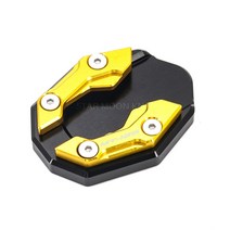 오토바이 사이드 스탠드 YAMAHA NMAX155 N MAX NMAX 155 125 NMAX125 킥 플레이트 확장 풋 패드베이스, MT125 - Gold