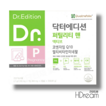 닥터에디션 닥터 퍼틸리티 맨 액티브 멀티비타민 미네랄 예비아빠 HD 임신준비 영양제, 닥터에디션 닥터 퍼틸리티 맨 액티브 30포