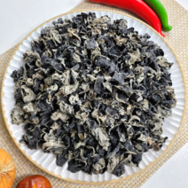 한잎 한입 목이버섯 1kg 손질 흑 목이버섯 중국산 손질, 손질목이버섯1kg