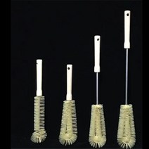 통솔 정수기 물통 용기 세척 전용솔 좁은 구멍 청소 세척, 1개, 핑크 50cm 브러쉬 2포 노폐물 제거제