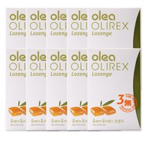 올리렉스 로젠지 무설탕 목캔디 10갑 최신제조 올레아