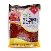 일가집 무말랭이무침 1kg, 단품, 단일 수량