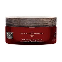 Teriticals The Ritial of Ayurveda Body Cream 220ml - 인디언 로즈 스위트 아몬드 오일 & 히말라야 꿀 함유 필수 미네랄 및 비타민 진정 영, Honey_220 ml (1er Pack)