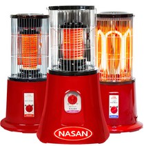 나산 원적외선 카본 세라믹 전기난로 전기히터 가정용 사무실 실내 난방용품, NS-7207L(1.9KW)