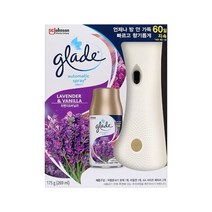 그레이드 실내 방향제 자동분사기+라벤더리필269ml, 1세트