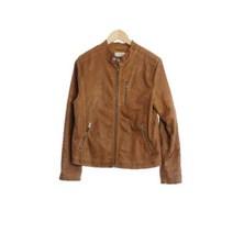 자라 브라운 레더자켓 유니섹스 XS 4756 4756