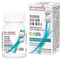 닥터시아닌 프리미엄 치아 튼튼 더블 플러스, 60정, 1개