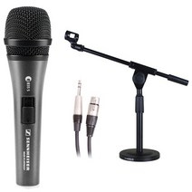 젠하이저 마이크 e835-s + 55-XLR 케이블5M+스탠드 S4