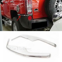 범퍼 코너 커버 트림 마스크 chrome for 험머 hummer h3 2006 2007 2008 2009 2010, 크롬