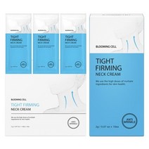 블루밍셀 넥크림 보톡스펩타이드 건성피부 수분크림 눈가 목 크림 30파우치