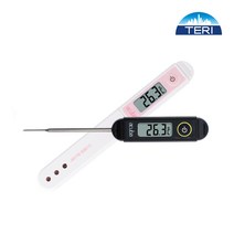 아쿠바 CS-102 (화이트) 휴대용 디지털 방수 중심온도계 온도계