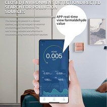 프로용 챔버 포름알데히드 기. PM2.5. 온도 모니터. 가정 공기 에어질 테스트 장비. 신제품, 한개옵션0