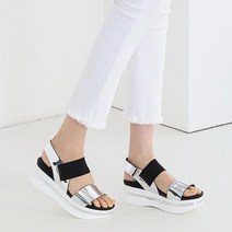 홍당무 밴딩 통굽 샌들 3color 6cm