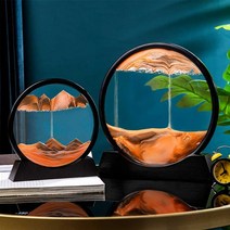 샌드아트 액자 모래시계 인테리어소품 7인치 12인치, 7인치(샌드)