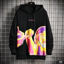 가바바 남성 빅사이즈 후드티 눈에띄고 싶은 오늘을 위해 후드 긴팔티 G55305