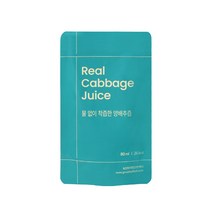 좋은하루식품 물 한방울도 넣지 않은 100% NFC 착즙 양배추즙 80ml X 30포, 양배추즙 30포, 아이스박스