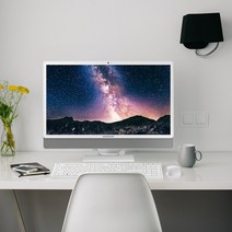 삼성전자 올인원 일체형PC 사무용 컴퓨터 데스크탑 문서작업 화상회의 롤 오버워치 피파 스타 정품윈도우포함, 1. 기본형, 4GB, SSD 256GB
