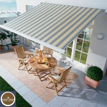 접이식 어닝 전동 리모컨 풀박스 매장 빌라 차양막 텐트, 핸드 전동식) 벽체 3m X 1.5m 돌출