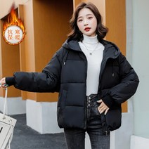 여성 점퍼 블랙 겨울 숏패딩 김소연 김희선 야상 오버핏 캐주얼 웰론 핑크 로브 덕다운 오리털 하객룩 후리스 코디