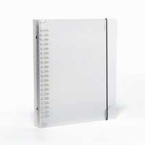 이글바인더 A5 20공 반투명 PP 포카 포토카드 밴딩 바인더 스크랩 앨범 520N, 1개
