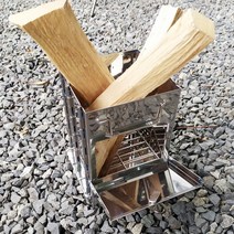 감성캠핑 접이식 폴딩 미니 불멍 화로대 캠프파이어 장작 화목 난로, 단품