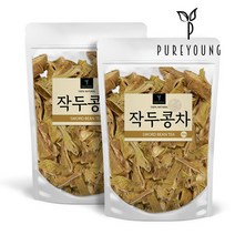 퓨어영 국산 볶은 작두콩차 200g, 2개