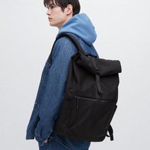 유니클로 가방 롤탑 백팩 남자백팩 블랙 학생가방