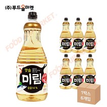 푸드올마켓_ 롯데 미림 1.8L 한박스 (1.8L x 6ea)