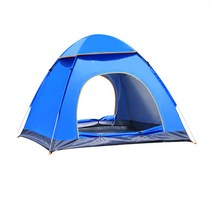 팝업 텐트 원터치텐트 캠핑 야외텐트 캠핑 두꺼운 전자동 방수텐트, 1~2인(단문), 초록색