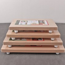 오메가키친 국내산 나무 다리 도마 4종, 3.동광나무다리도마 대