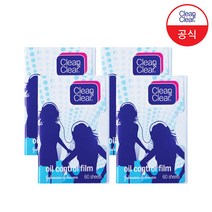 클린앤클리어 오일 컨트롤 필름 60매입 x4