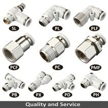 퀵커플러 공압 피팅 파이프 커넥터 흰색 호스 1/4 1/2 6mm 8mm BSP 스레드 퀵 커플 링 에어 튜브, [03] 4-02 (4mm-1l4), [03] PL, 03 4-02 (4mm-1l4)_03 PL