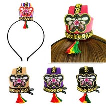 [바보사랑] 미니 복나비 족두리, 제품선택:magenta